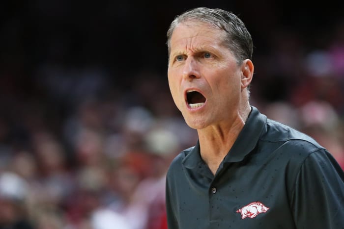 Eric Musselman in home finale against LSU.